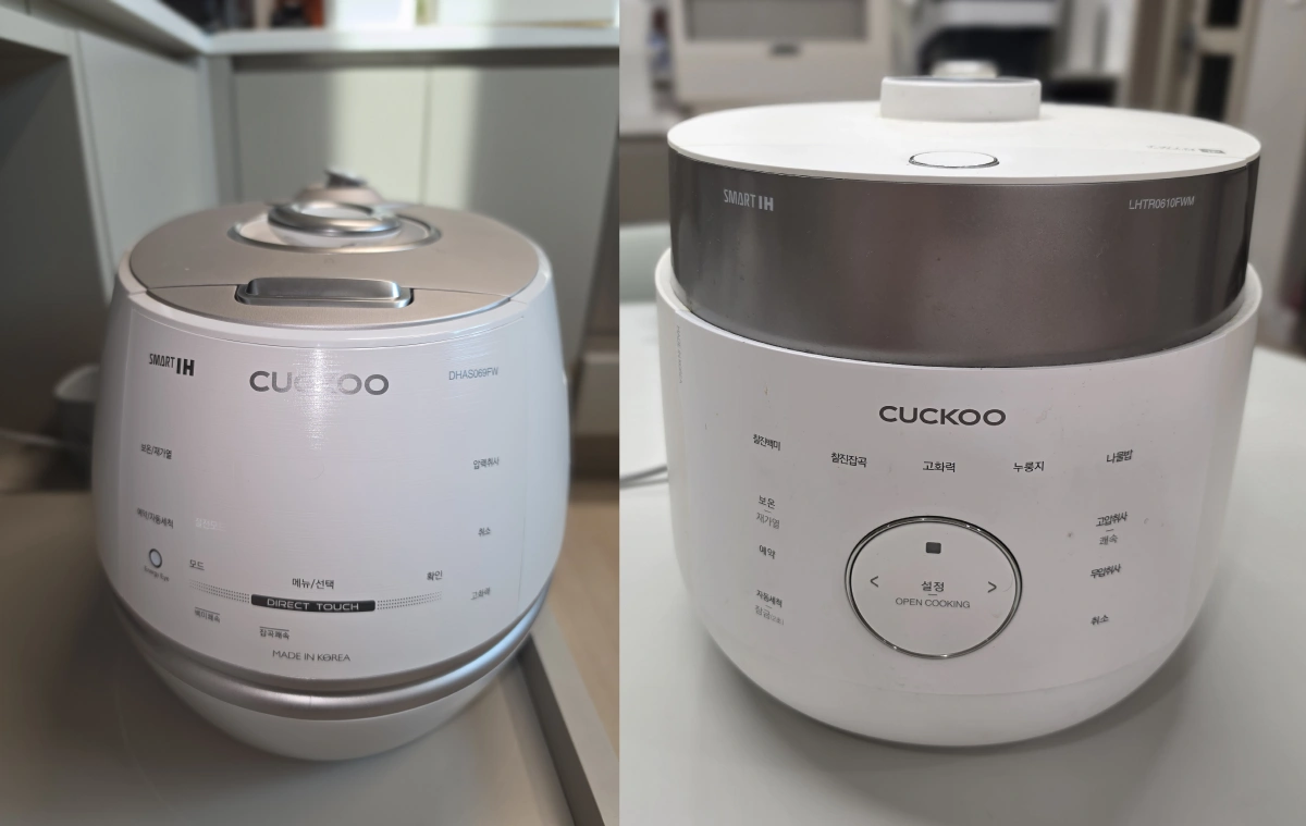 쿠쿠 올스텐 밥솥 CRP-DHAS069FW vs CRP-LHTR0610FW